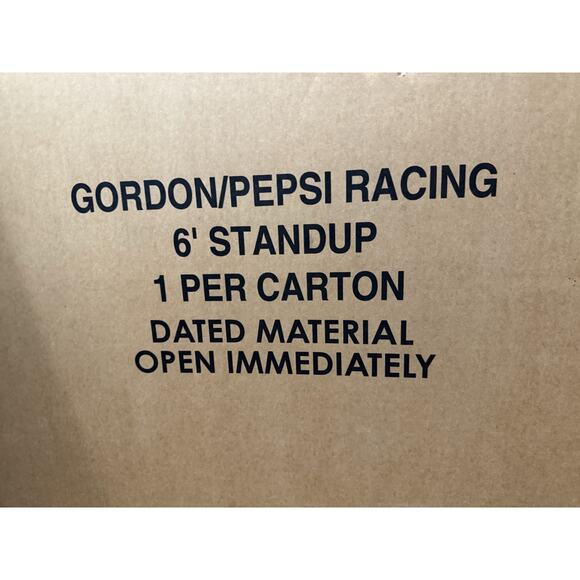 Brand New Jeff Gordon, Pepsi Racing 6’ Cardboard Cutout NASCAR - Picture 1 of 3